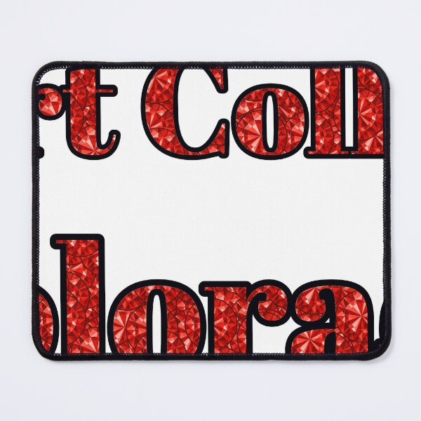 Item preview, Fort Collins Colorado City Name With Red Rhinestone designed and sold by TheIconSmith.