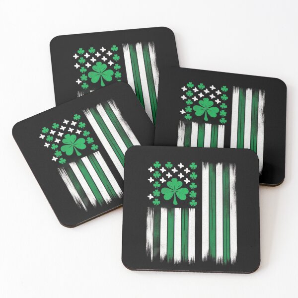 Item preview, Distressed Irish Flag Shamrock Grunge Green White St Patrick’s Graphic designed and sold by WumbleDoor.