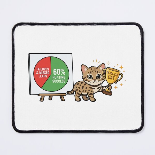 Item preview, Deadliest Cat On Earth Black Footed Cat designed and sold by Petzzz.