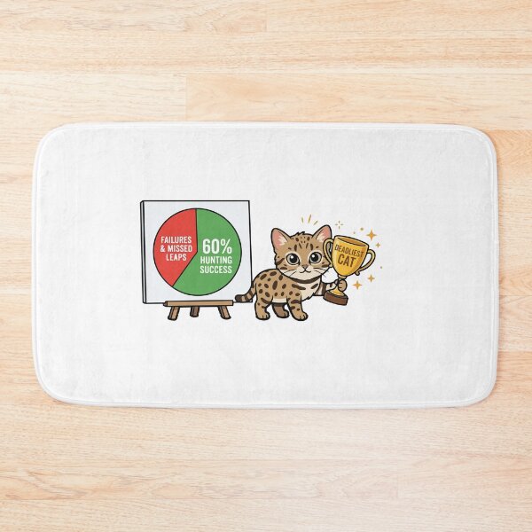 Item preview, Deadliest Cat On Earth Black Footed Cat designed and sold by Petzzz.