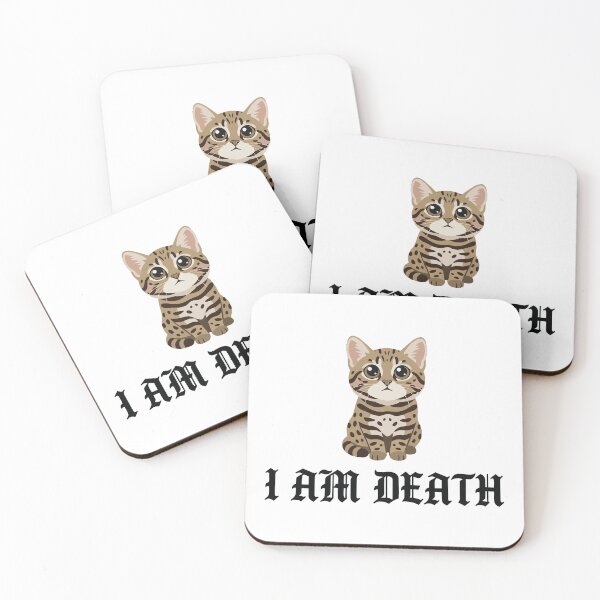 Item preview, I Am Death Cute But Deadly Black Footed Cat designed and sold by Petzzz.