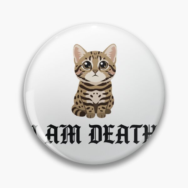 Item preview, I Am Death Cute But Deadly Black Footed Cat designed and sold by Petzzz.