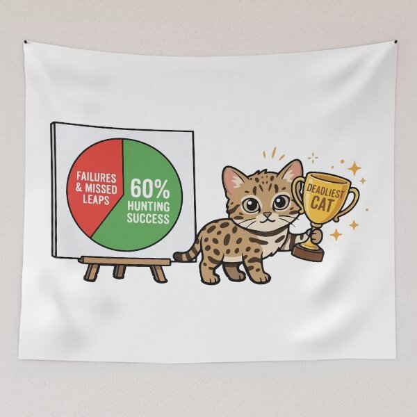 Item preview, Deadliest Cat On Earth Black Footed Cat designed and sold by Petzzz.