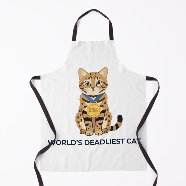 Item preview, Worlds Deadliest Cat Funny Black Footed Cat designed and sold by Petzzz.