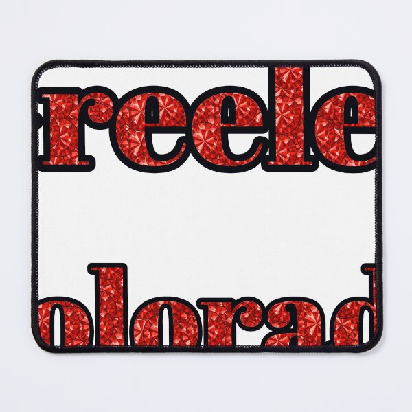 Item preview, Greeley Colorado City Name With Red Rhinestone designed and sold by TheIconSmith.