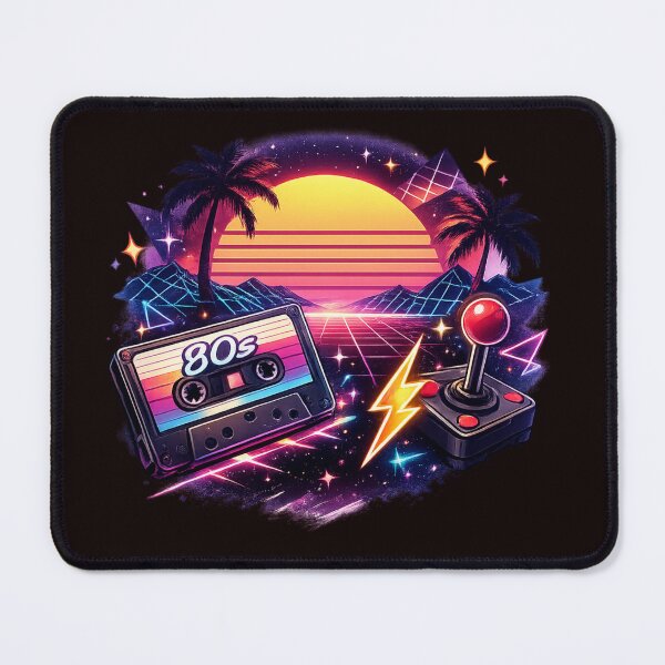 Item preview, Neon Sunset 80s Retro Vibes designed and sold by Tadeusz1.