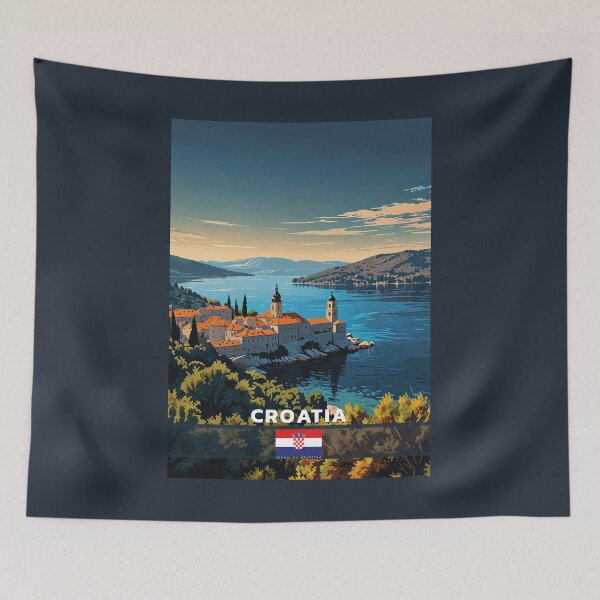 Item preview, Croatia Travel  designed and sold by Thistle-TShop.