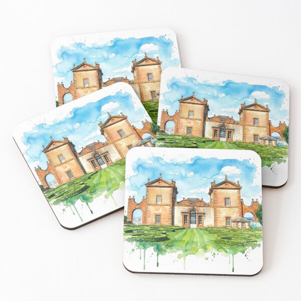 Item preview, Watercolour Illustration of the Chatelherault. Lanarkshire, Scotland designed and sold by davidelder.
