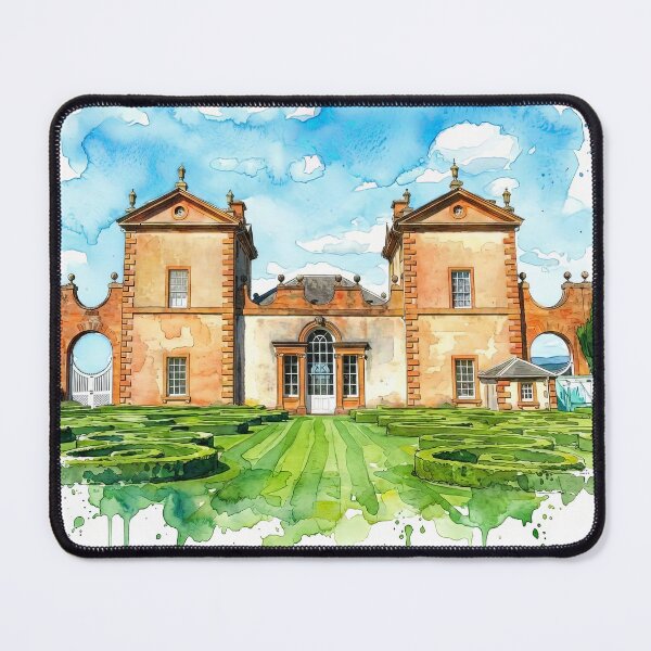Item preview, Watercolour Illustration of the Chatelherault. Lanarkshire, Scotland designed and sold by davidelder.