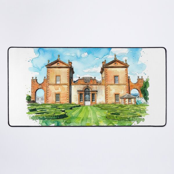 Item preview, Watercolour Illustration of the Chatelherault. Lanarkshire, Scotland designed and sold by davidelder.