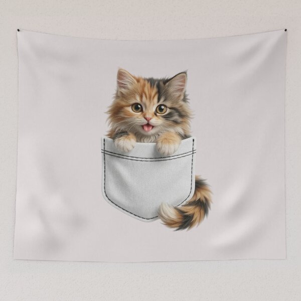 Item preview, cat pocket designed and sold by Snurly.