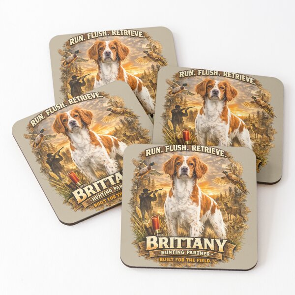 Item preview, Brittany Spaniel Bird Hunting Dog – Hunter Lifestyle Art designed and sold by TammyHunterArt.