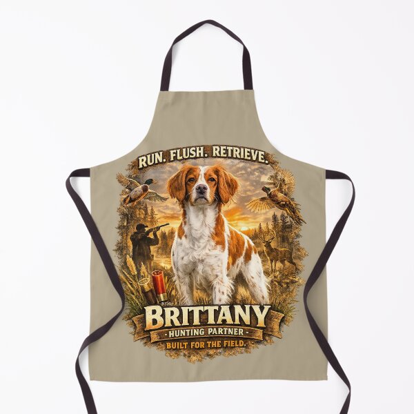 Item preview, Brittany Spaniel Bird Hunting Dog – Hunter Lifestyle Art designed and sold by TammyHunterArt.