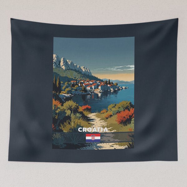 Item preview, Croatia Travel  designed and sold by Thistle-TShop.