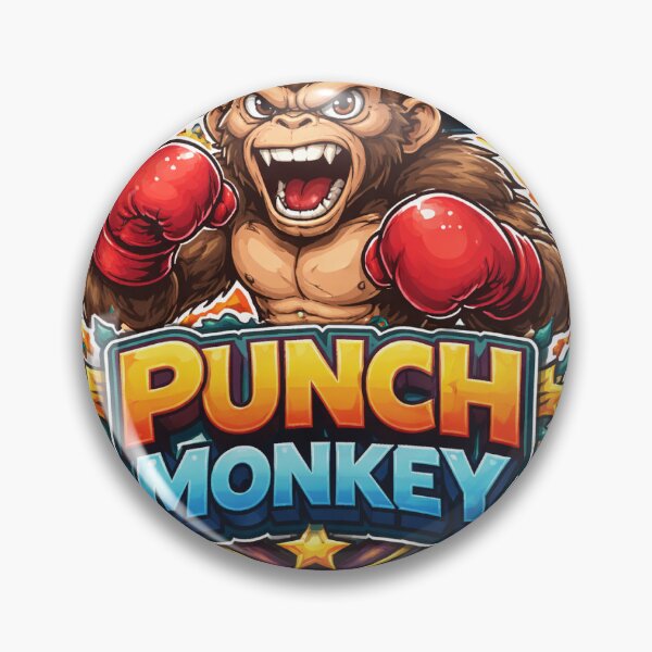 Item preview, Fierce Punch Monkey Boxing Sticker designed and sold by Krishkhatri312.
