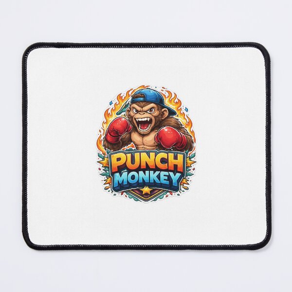 Item preview, Fierce Punch Monkey Boxing Sticker designed and sold by Krishkhatri312.