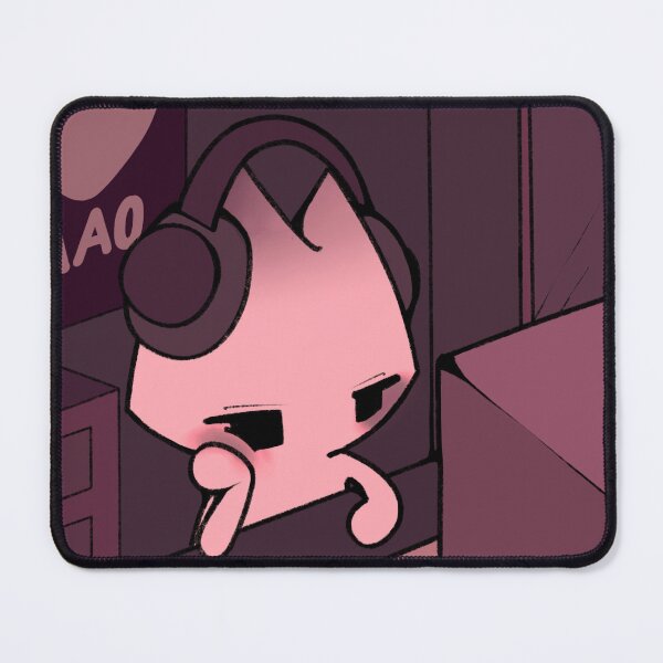 Item preview, Cute bored kitty designed and sold by ANewDanny.