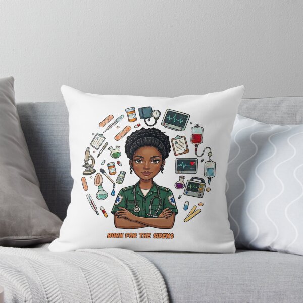 Item preview, Born for the sirens (paramedic) designed and sold by Nurse Eve.