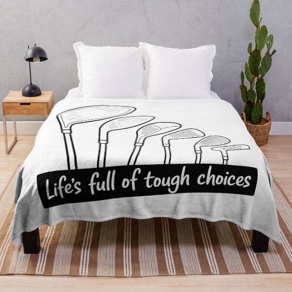 Item preview, Modern Golf Club Design - "Life's Full of Tough Choices" designed and sold by ArthousePromos.