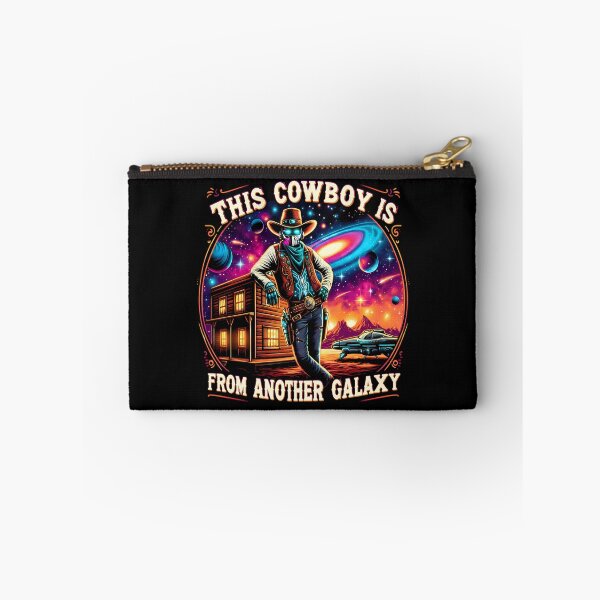 Item preview, This Cowboy Is From Another Galaxy – Cosmic Cowboy Retro Space Western designed and sold by Art-Arcade6.