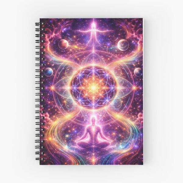 Item preview, 19 The Harmony of All Existence – Sacred Geometry Cosmic Balance Spiritual Awakening Visionary Art designed and sold by Dominik1994.