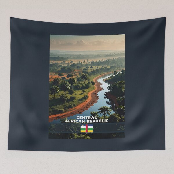 Item preview, Central African Republic Travel  designed and sold by Thistle-TShop.