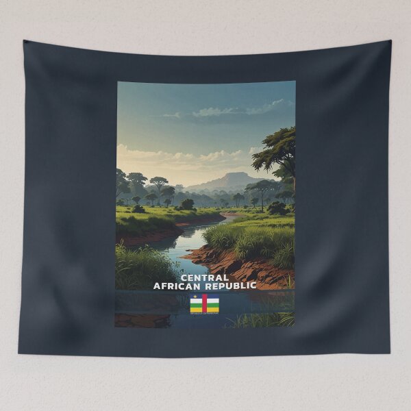 Item preview, Central African Republic Travel  designed and sold by Thistle-TShop.
