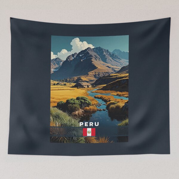 Item preview, Peru Travel  designed and sold by Thistle-TShop.