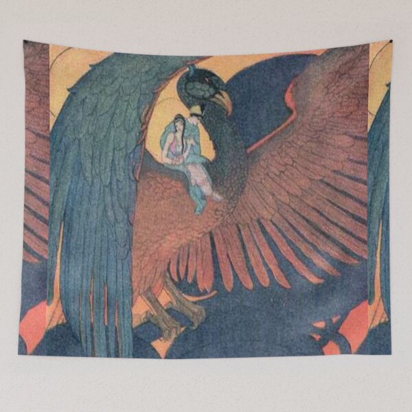 Item preview, Illustration of Soaring Lark of Grimm's Fairy Tales designed and sold by SharonTheFirst.