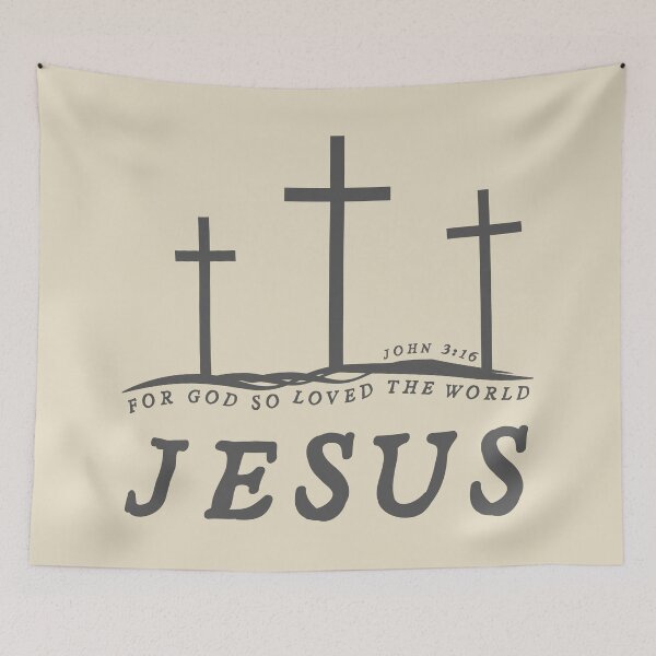 Item preview, For God So Loved The World designed and sold by threadsjam.