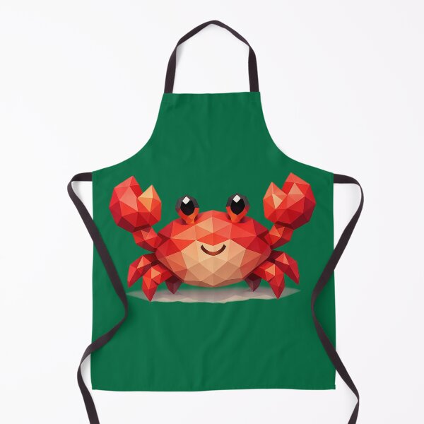 Item preview, Cute Low Poly Geometric Crab Illustration designed and sold by AndreBarnard.