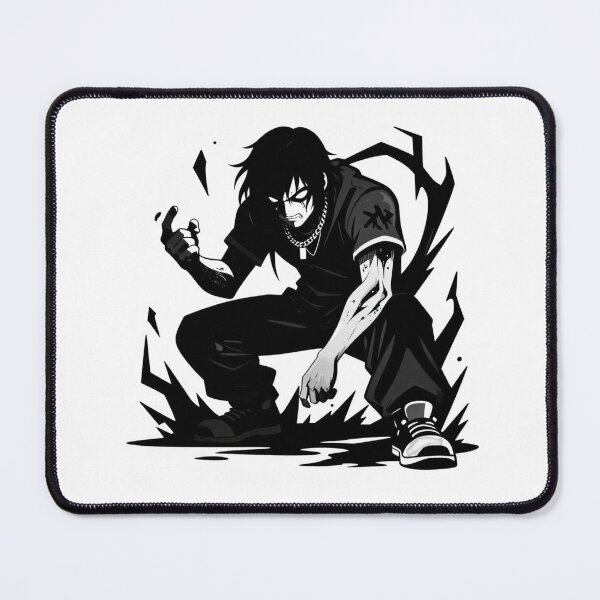 Item preview, Dark Trap Rapper – Underground Streetwear Illustration designed and sold by myforestfog.