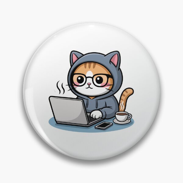 Item preview, Cat Hacker designed and sold by jkrphoto.