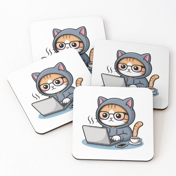 Item preview, Cat Hacker designed and sold by jkrphoto.