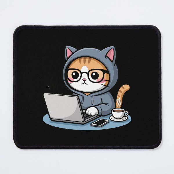 Item preview, Cat Hacker designed and sold by jkrphoto.