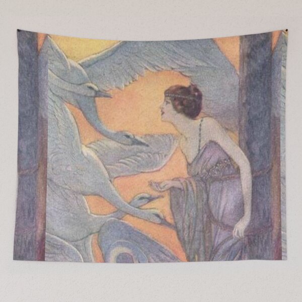Item preview, Illustration of Six Swans of Grimm's Fairy Tales designed and sold by SharonTheFirst.