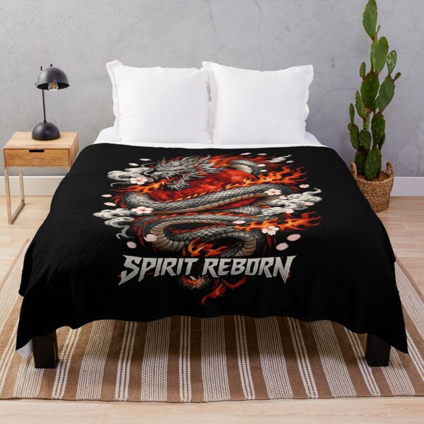 Item preview, Japanese Fire Dragon - Spirit Reborn designed and sold by SidTastic .