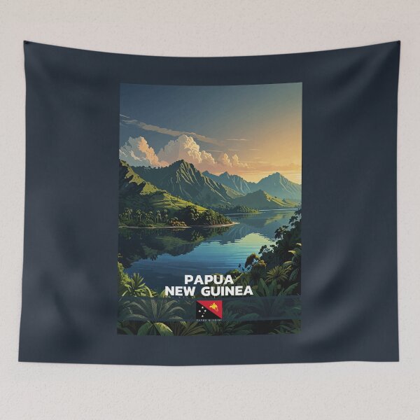 Item preview, Papua New Guinea Travel  designed and sold by Thistle-TShop.