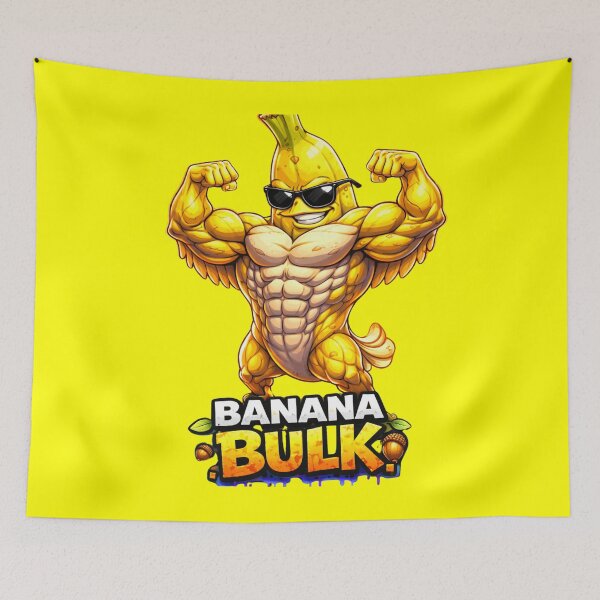Item preview, Banana Bulk – Funny Gym Motivation Fitness Design designed and sold by Gym4Studio.