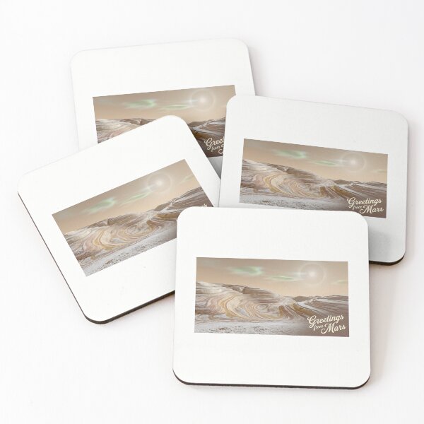 Item preview, Greetings From Mars Stratified Rock Photography designed and sold by SplashTastic.