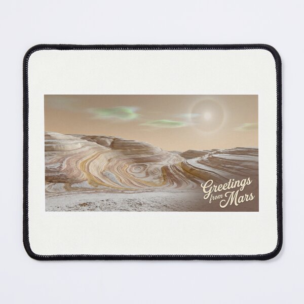 Item preview, Greetings From Mars Stratified Rock Photography designed and sold by SplashTastic.
