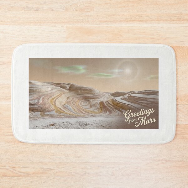 Item preview, Greetings From Mars Stratified Rock Photography designed and sold by SplashTastic.