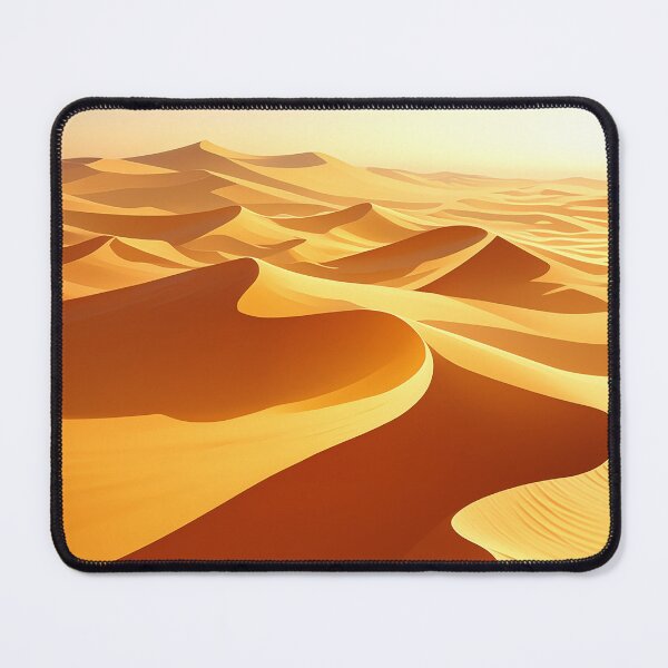 Item preview, Endless Golden Desert Dunes Landscape designed and sold by Christian Weiss.