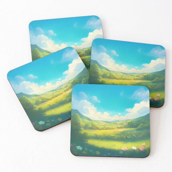 Item preview, Sunlit Wildflower Meadow Rolling Hills designed and sold by Christian Weiss.