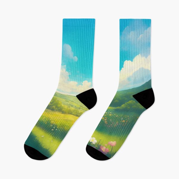 Item preview, Sunlit Wildflower Meadow Rolling Hills designed and sold by Christian Weiss.