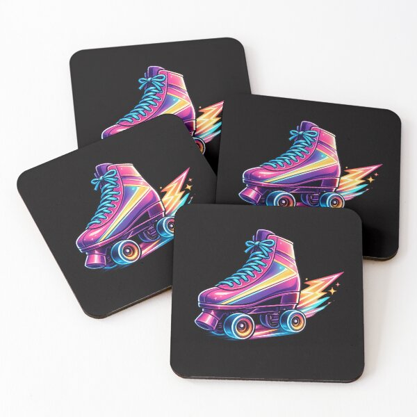 Item preview, Neon Roller Skate 80s Retro Vibes designed and sold by Tadeusz1.