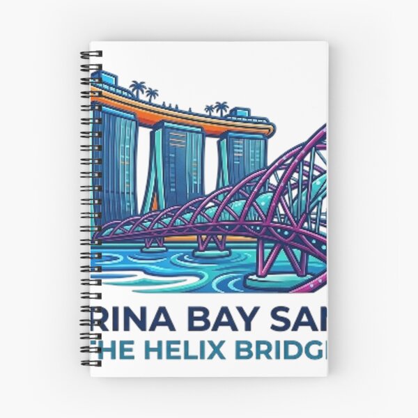 Item preview, MARINA BAY SANDS - THE HELIX BRIDGE designed and sold by likbatonboot.