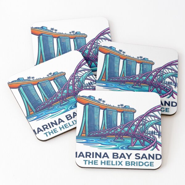 Item preview, MARINA BAY SANDS - THE HELIX BRIDGE designed and sold by likbatonboot.