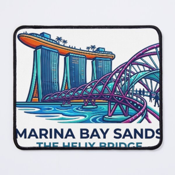 Item preview, MARINA BAY SANDS - THE HELIX BRIDGE designed and sold by likbatonboot.