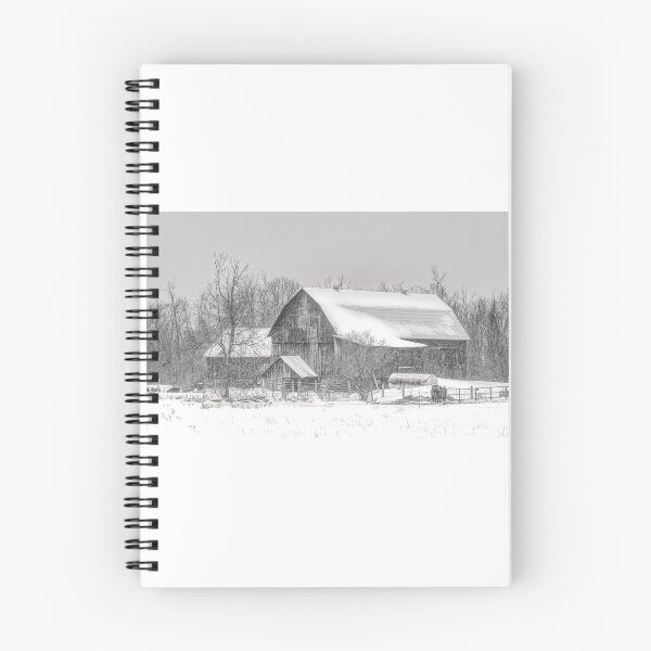 Item preview, Old barn in winter near Richmond, Canada designed and sold by James Cumming.